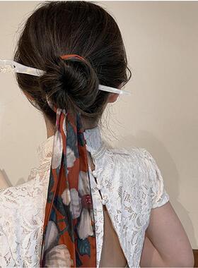 Vintage Chinese Style Hair s Acetate Chopstick Plate Hair Fo