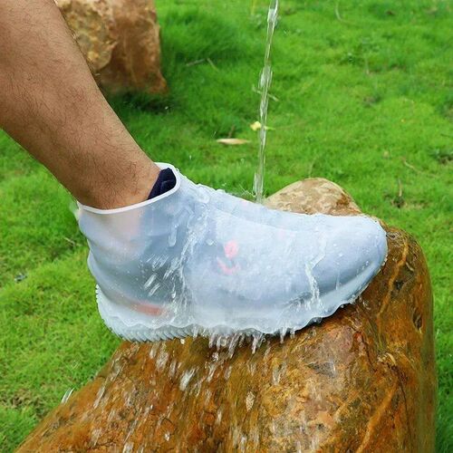 Thicken Silicone Rain Boots Waterproof Shoe ver Unisex Shoes