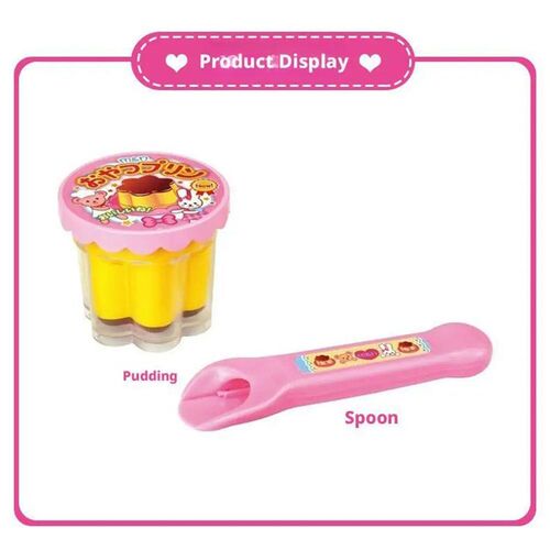 Food Feeding Pudding Feeding Toy Desktop Ornament Cute Pink