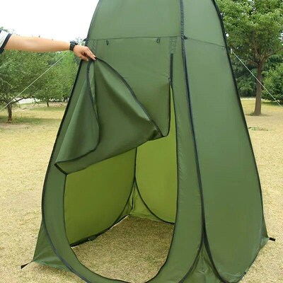 Portable Pop Up Privacy Tent Outdoor Shower Toilet With Wind