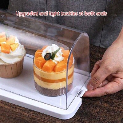 Transparent Dessert Storage Box Dessert Cake Packaging Box