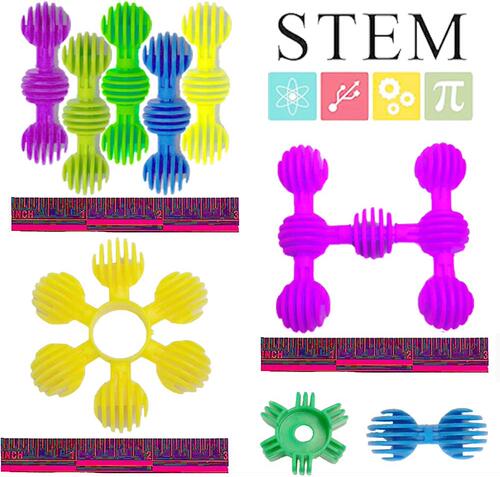 Create Puzzle Kids Building Toys Toddler STEM向日葵拼装积木