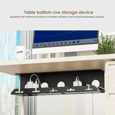 Under Desk Cable Management Metal Cable Tray Under Desk With