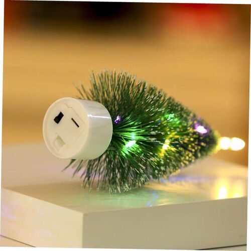 Christmas colorful glowing tree ornaments圣诞树1