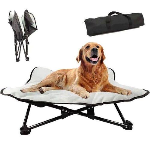 Portable Folding Elevated Dog Bed Camping Waterproof