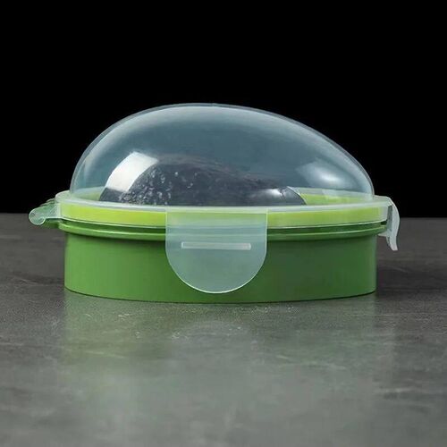 Kitchen Food Storage Box Avocado Space Saving Container Vege