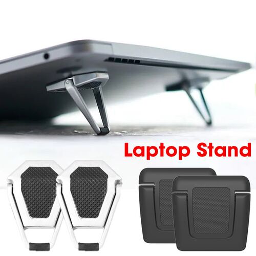 Metal Foldable Laptop Stand Universal Non-slip Bracket Suppo