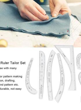 7Pcs Curve?Ruler?Set High?Accuracy? Sewing Pattern Makin