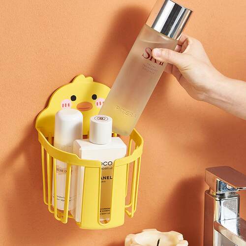Yellow Duck Seamless Adhesive Tissue Box Wall-Mounted Tissue