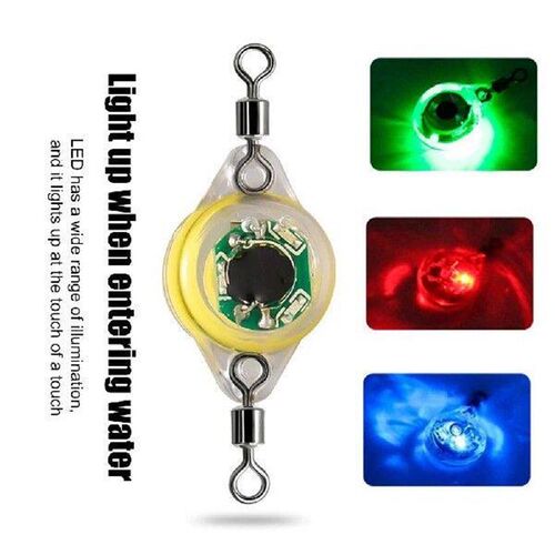Squid Fishing Bait Luminous Lamp Acrylic Mini Attracting