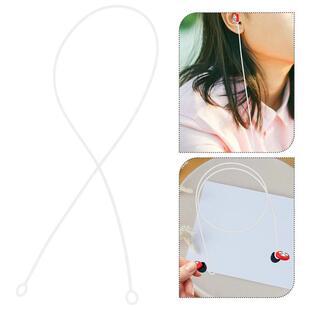 2Pcs Earplug Anti Loss Ropes Earplugs Lanyard Earpiece Fixat