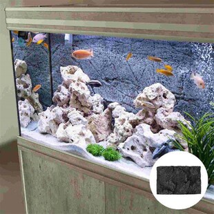 Aquarium Background Board Fish Tank Background Board 3D