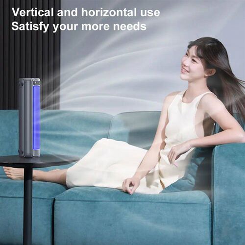 Portable Air Conditioner Fan 2000/1200mAh Quiet Desk Fan Tow
