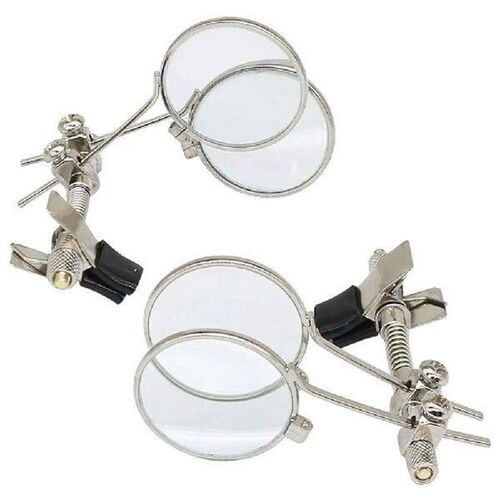 1PC Diameter 25mm Monocular Magnifier 10X Double Lenses