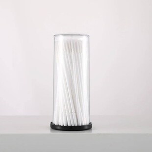 100pcs Long Head White Color Disposable Microbrush Applicato