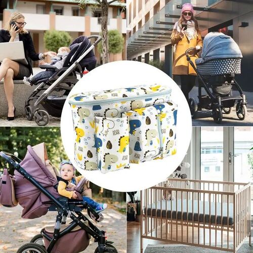 Baby Diaper Caddy Organizer Portable Holder Bag For Car Mumm