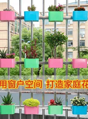 Hanging Planter - Simple Wall-Mounted Multifunctional Green