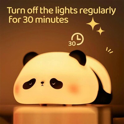 Cute Silicone Night Lights Sheep Cartoon Bedroom Lamp for Ch