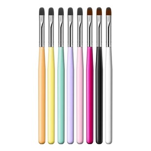 1-9PCS Nails Art Brush Pen 3D Tips Pattern Phototherapy Acry