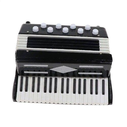 Mini Accordion Model Handmade Mini Toys Durable Collection