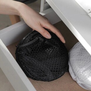 Folding Dirty Laundry Sorting Basket Washing Frame Bathroom