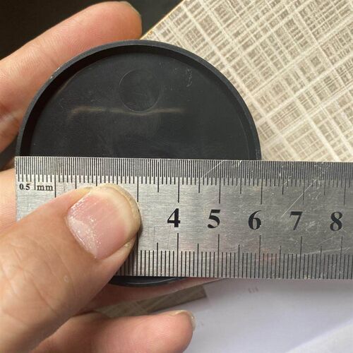 20 x 60mm bases For games plastic black bases
