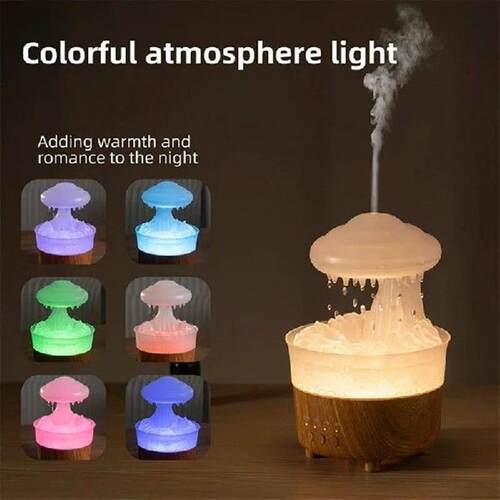 2023 Air  Diffuser Raining Cloud Oils Essential USB Water