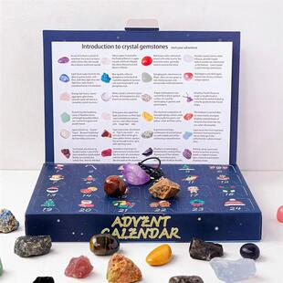 Crystal Gemstones Advent Calendar 2024 for Kids Crystal Ore