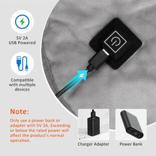 Electric Heating Shoulder Pad Hot Compress Warming Blanket H