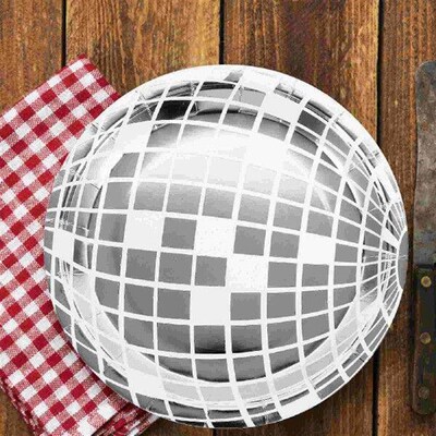 25 Pcs Disco Party Decorations Serving Utensils Flatware