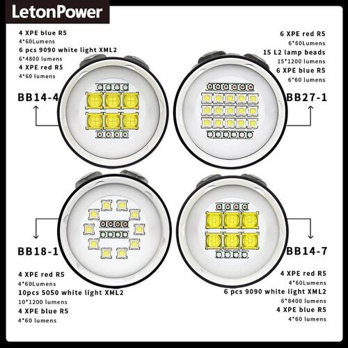Professional Underwater 27 LED Photography Light Highlight L