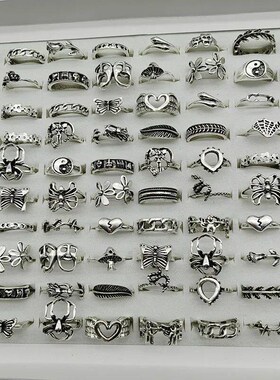 30pcs/Lot Factory Wholesale Alloy Finger Rings For Women HOT
