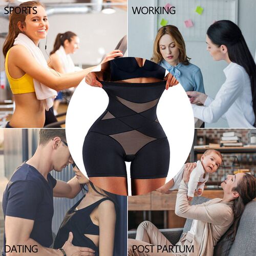 CXZD Women High Waist Trainer Body Shaper Panties Tummy Bell