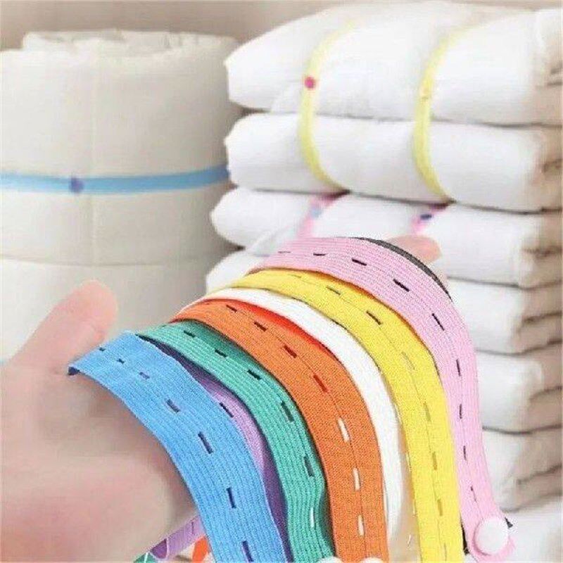 50pcs Clothes Storag Straps Lazy Folding Clothes Artifact图片