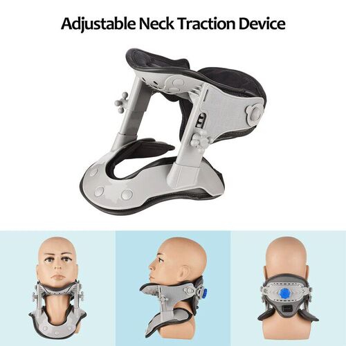 Cervical Neck Traction Device Adjustable Neck Stretcher Coll