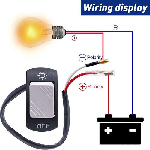 12V 7/8  Universal Motorcycle On/Off Switch Waterproof Motor