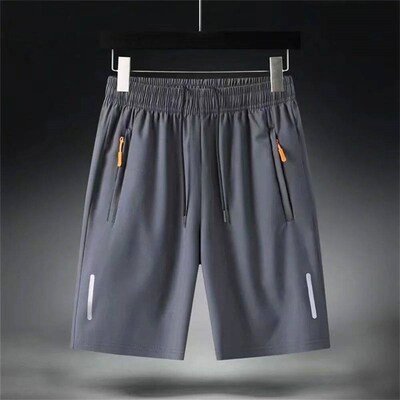 Ice Silk Shorts Quick Dry Breathable Mens Summer Thin Large