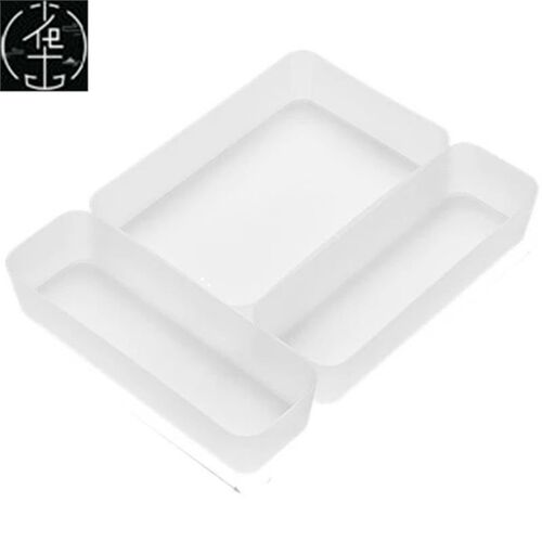 Drawer Organizer Storage Box Plastic Sundries Container Divi