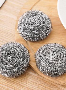 Stainless Steel Scrubbing Ball for Kitchen - No Loose Wires,
