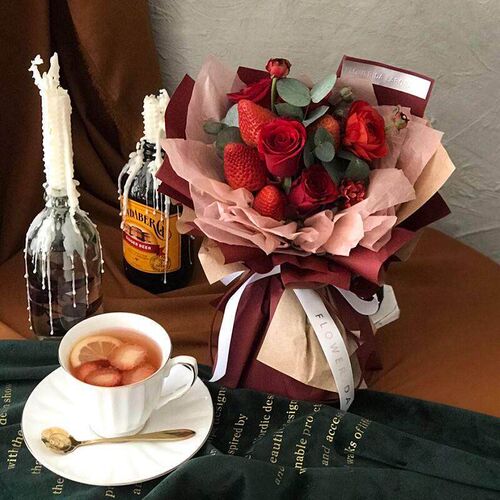 Hansu paper fog flower shop bouquet flower art wrapping pape