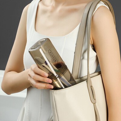 Travel Mouthwash Cup Portable Toothbrush Set Luxury Plastic