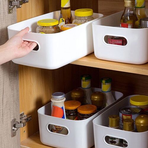 New Kitchen Organizer Under Sink Drawer Storage Box Cabinet