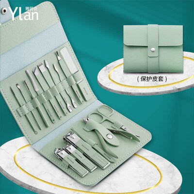 Nail clippers set 16-piece set beauty tongs manicure tools p