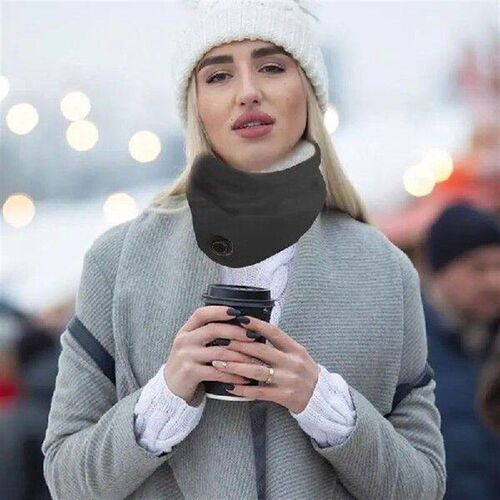 Winter Warm Fleece Neck Gaiter Outdoor Windproof Ski Mask