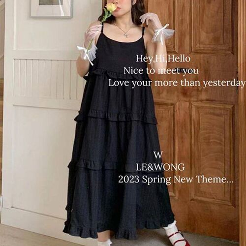 & WONG thirteen lines womens clothes, fresh and sweet summe