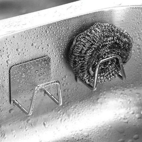 12/1PCS Sink Sponges Holder Household Kitchen Stainless