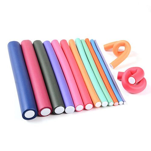 Lazy Rubber Curler Heatless NoHairDamage Styling Perm Tool f