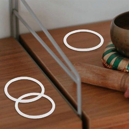 3 Pcs Crystal Bowl Washer Rubber Rings for Singing Band