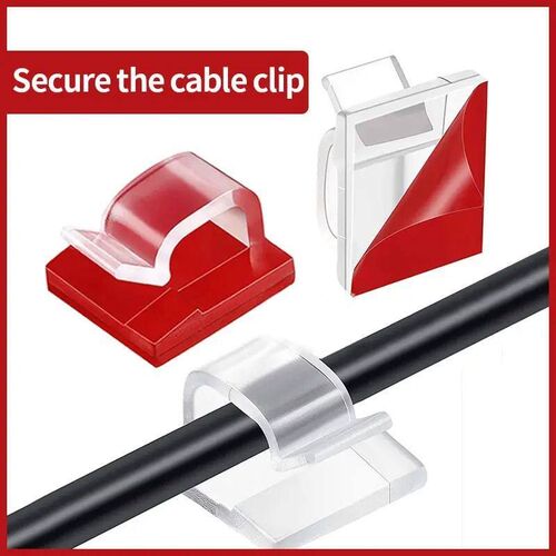 Self Adhesive 3 M Adhesive Auto Wiring Clamp Network Cable A