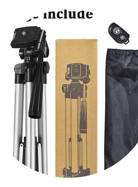 Mobile Smart Phone Camera Tripod Stand Holder Clip Remote